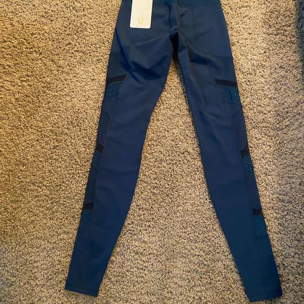 Lululemon Wunder Under Tight With Mesh. Worn Twic… - image 7